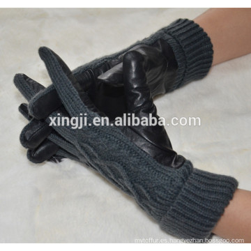 guantes de piel de oveja